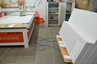 Impression et decoupe CNC