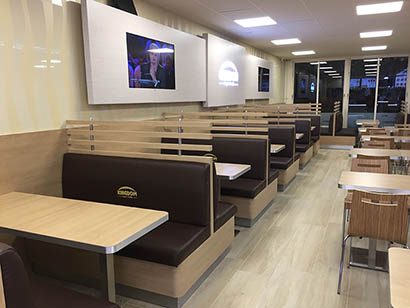 habillage mural incrustation tv